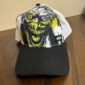 The Joker TM Joker Sublimated‎ Snapback Cap Hat Batman NWOT